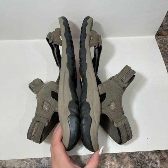 Teva Grey Velcro Outdoor Athletic Sandals main image 6